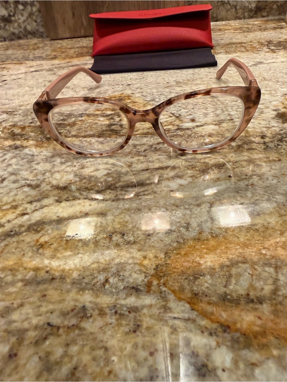 Guess GU2908 074 Havana Women’s Blush Tortoiseshell Fashion Eyeglass Frames